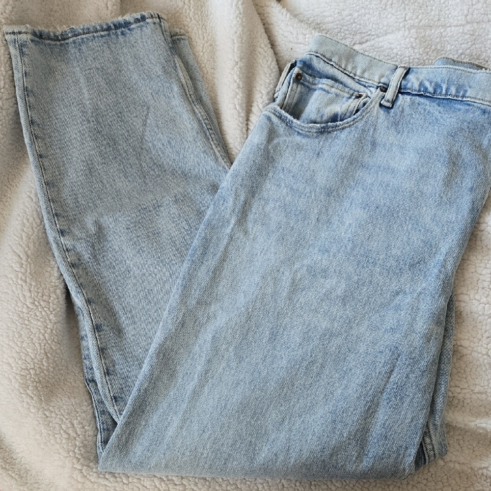 Abercrombie & Fitch The 90's Straight Ultra High Rise Jeans SIZE 20